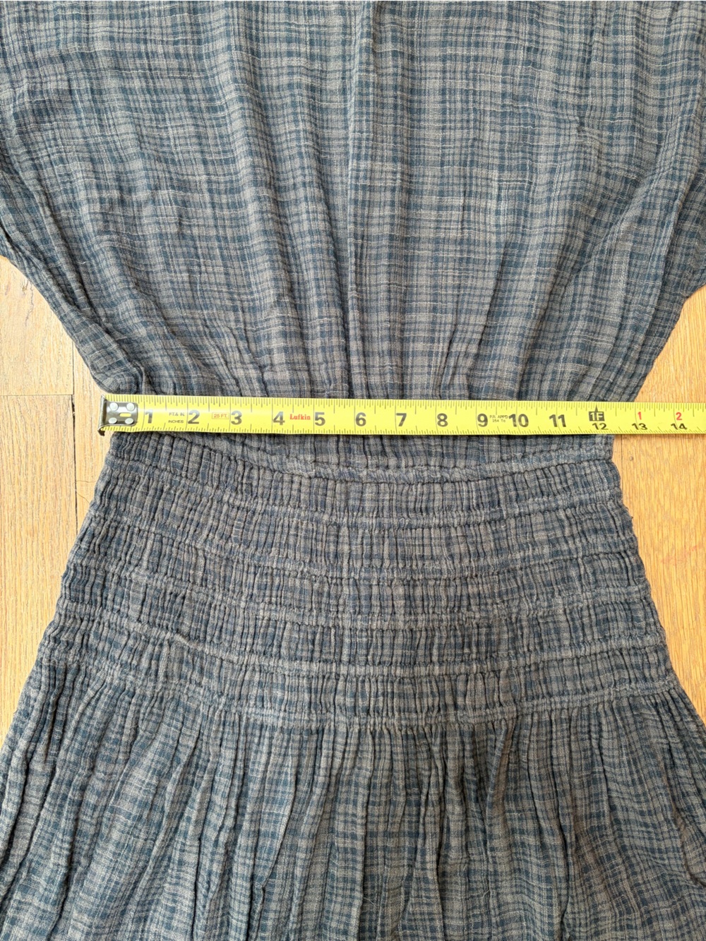 Apiece Apart Mana Midi Dress - Charcoal XS - Picture 7 of 12